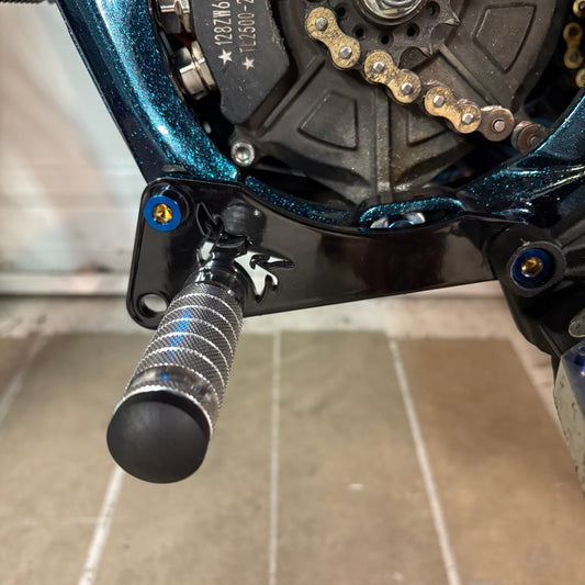 Talaria X3 footlock and bracket
