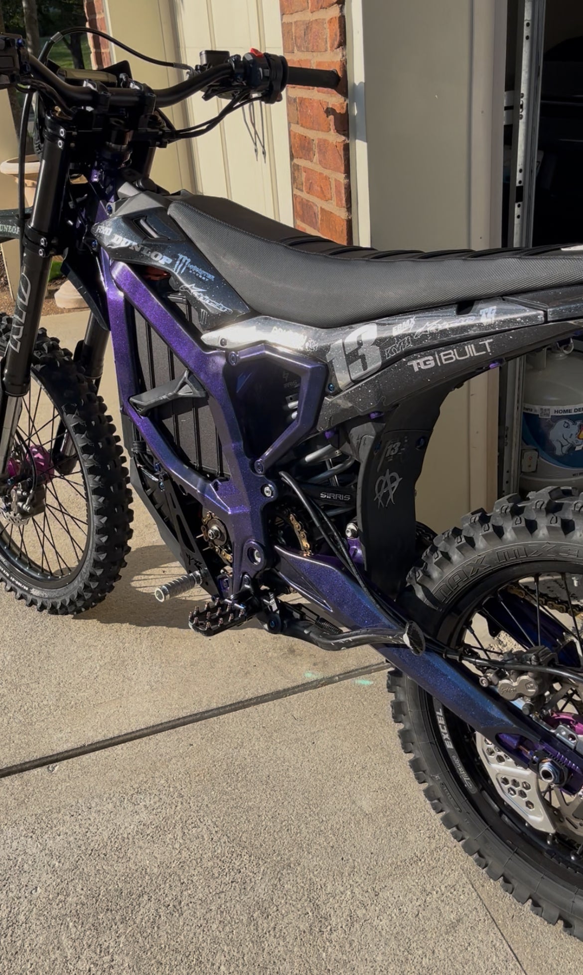 Blue/Purple Color Shifting Ultra Bee Frame Guards