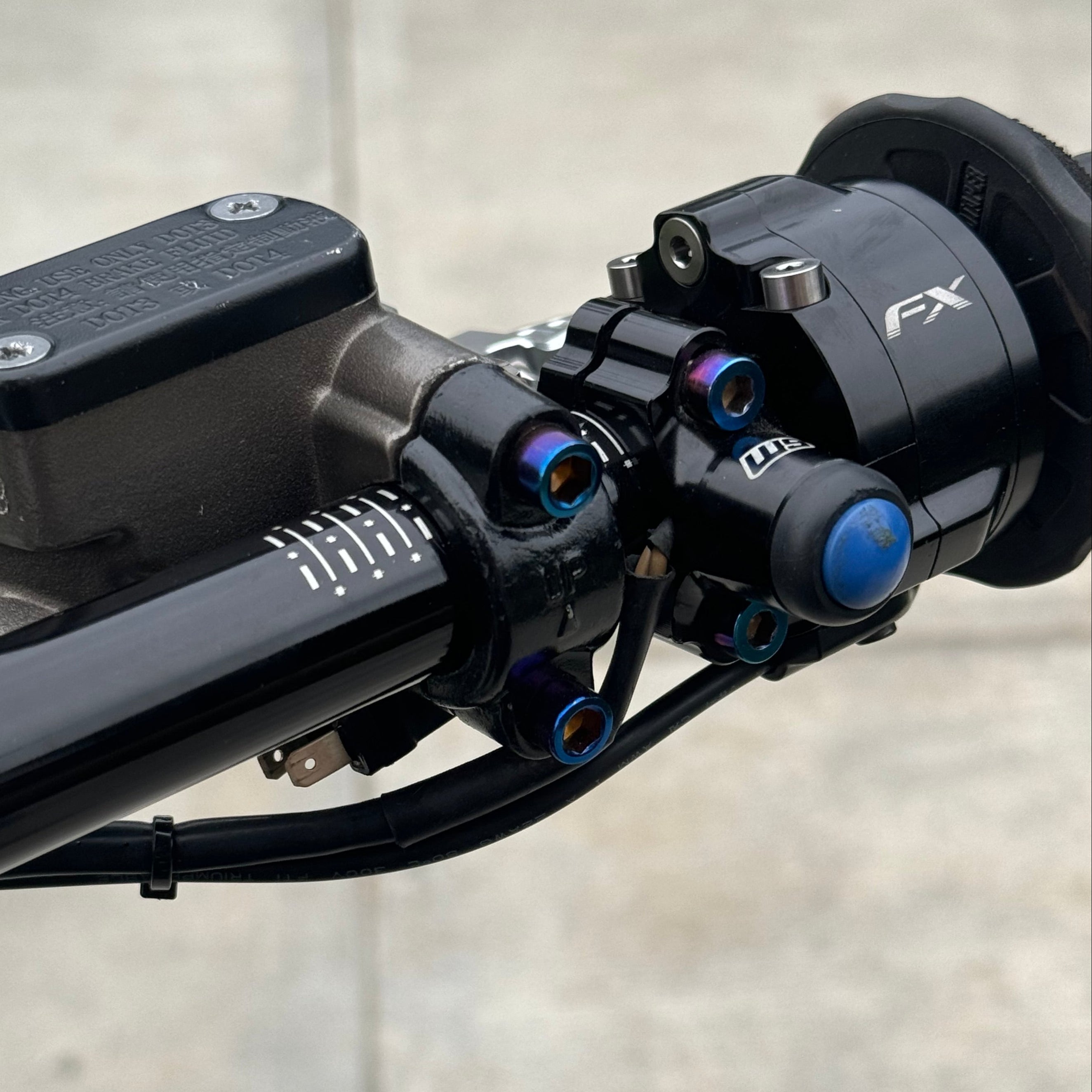 Brake Mount Titanium Bolts