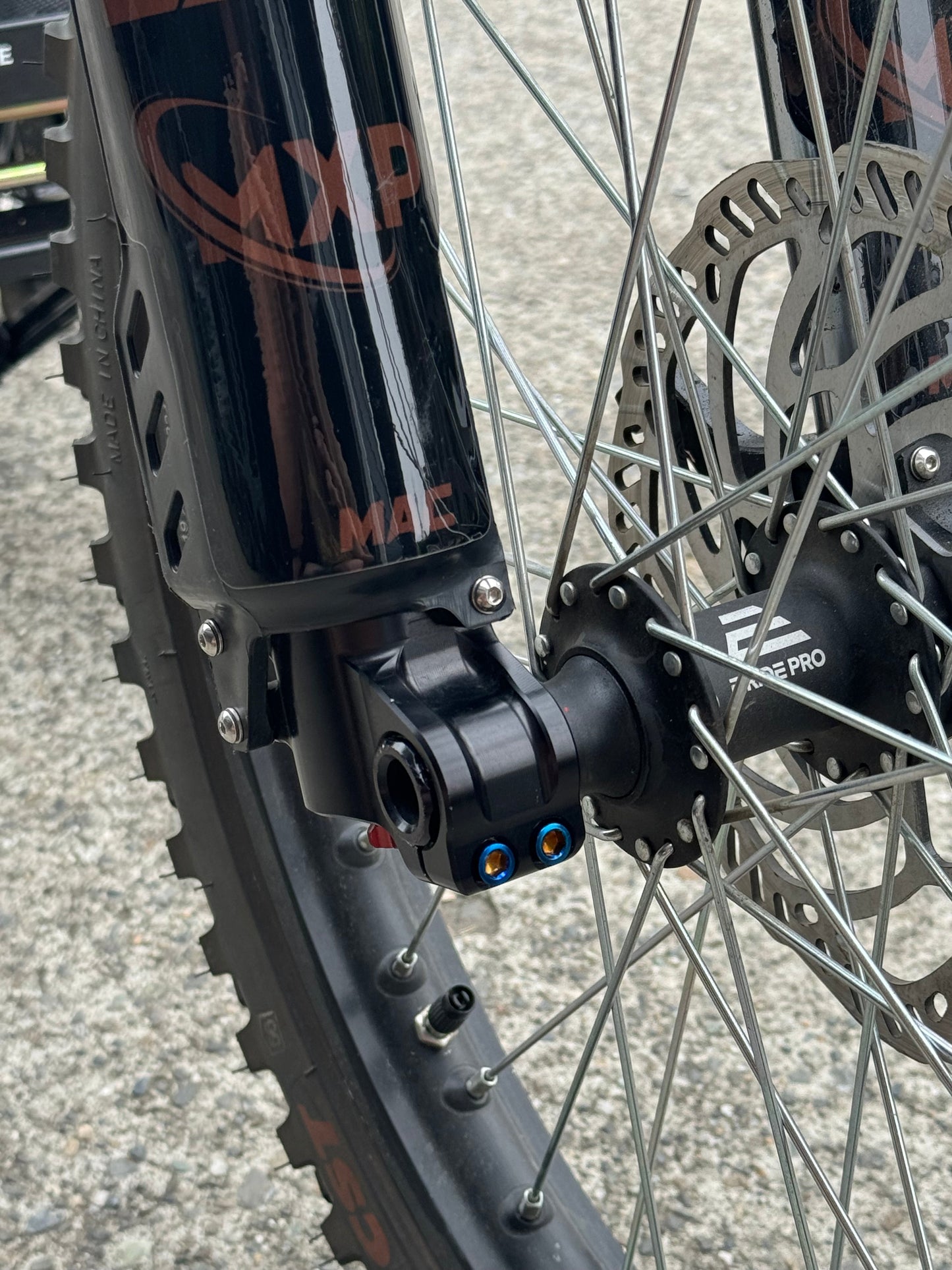 Fork Titanium Bolts