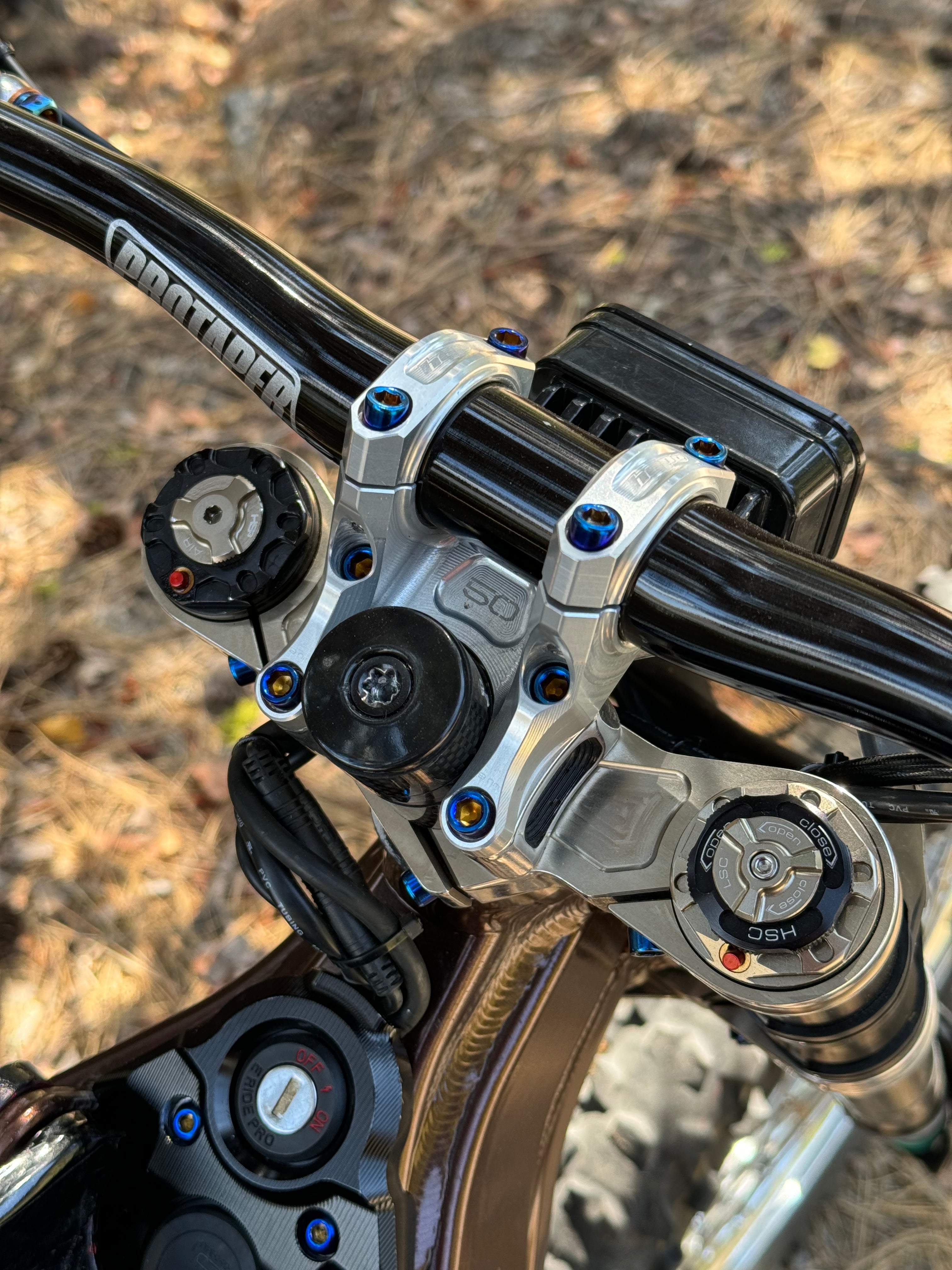 Direct Stem Titanium Bolts