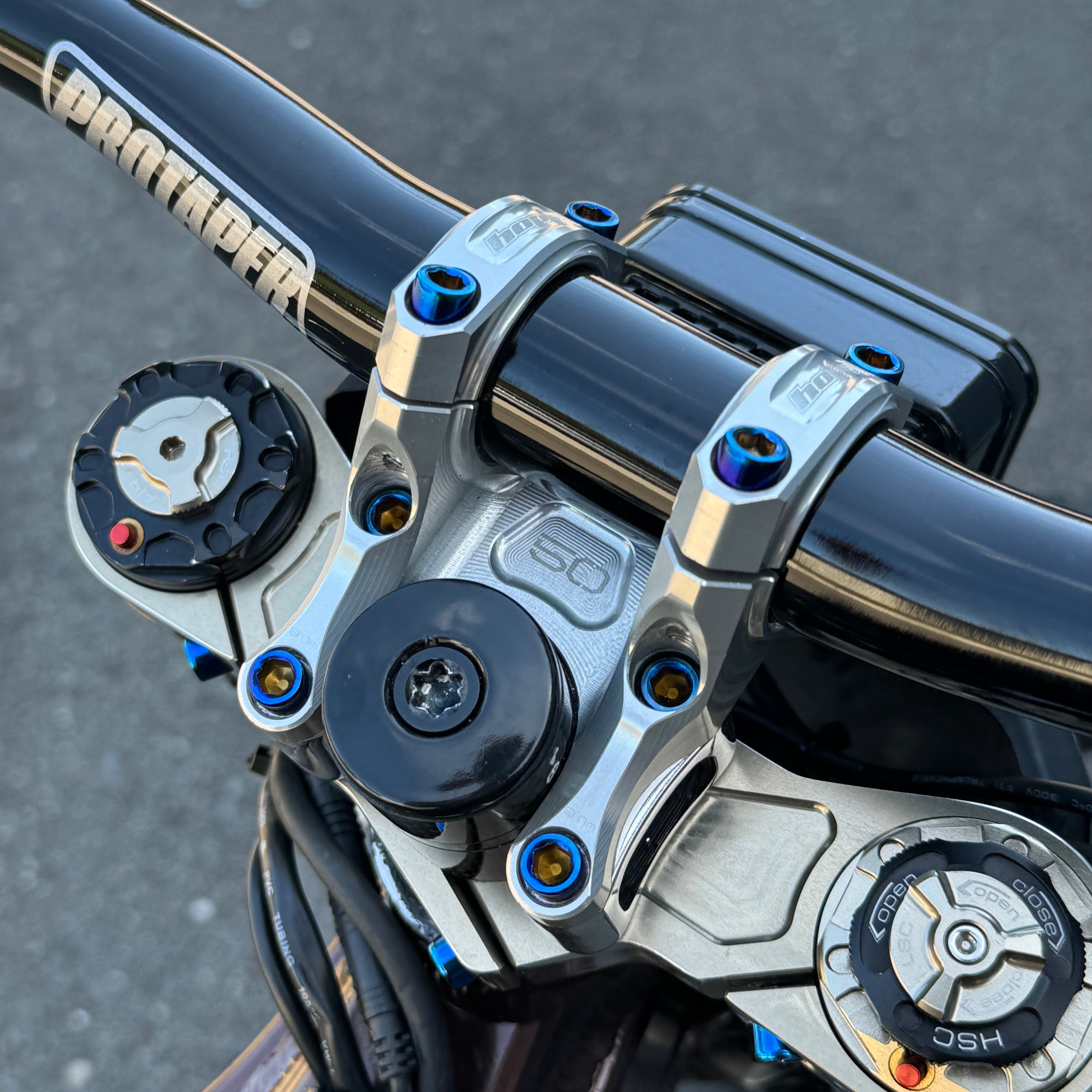 Direct Stem Titanium Bolts