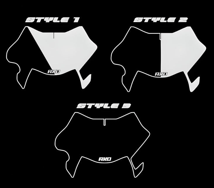 Ultra bee front plate decal